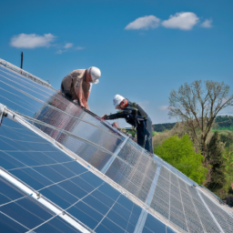 Intégration esthétique des panneaux photovoltaïques dans les bâtiments commerciaux Le Robert